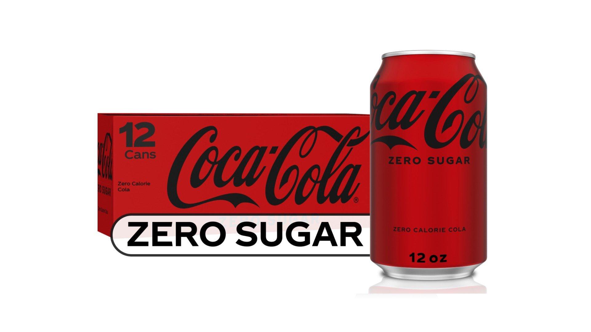 Coca-Cola Zero Sugar Soda (12 oz x 12 ct)