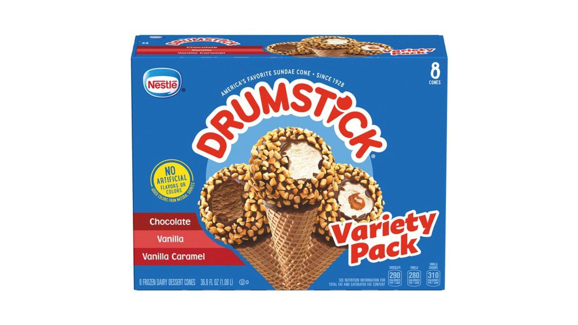 Drumstick Original Sundae Cone Variety Pack (4.6 oz x 8 ct)