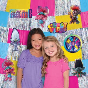 Trolls World Tour Backdrop Kit 14pc