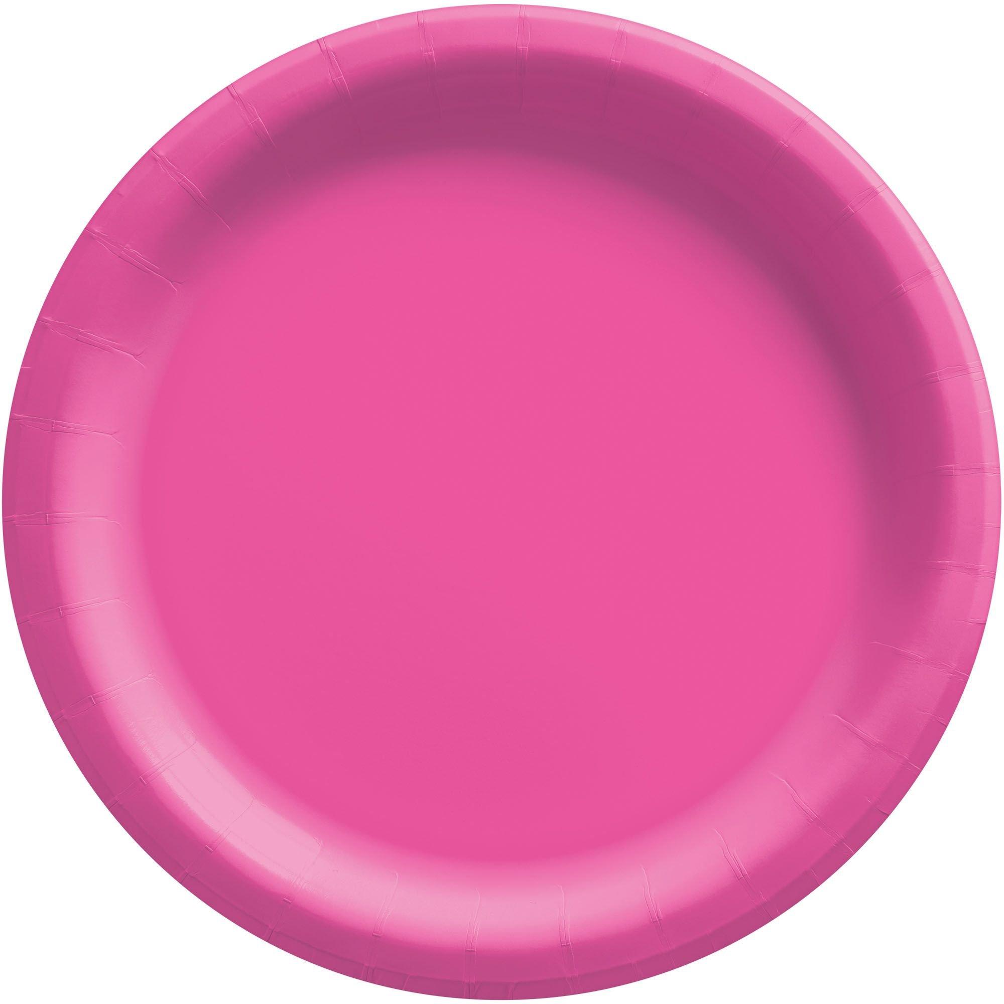 Extra Sturdy Paper Dinner Plates. 10in. Assorted Colors. Multiple Counts - Image 27