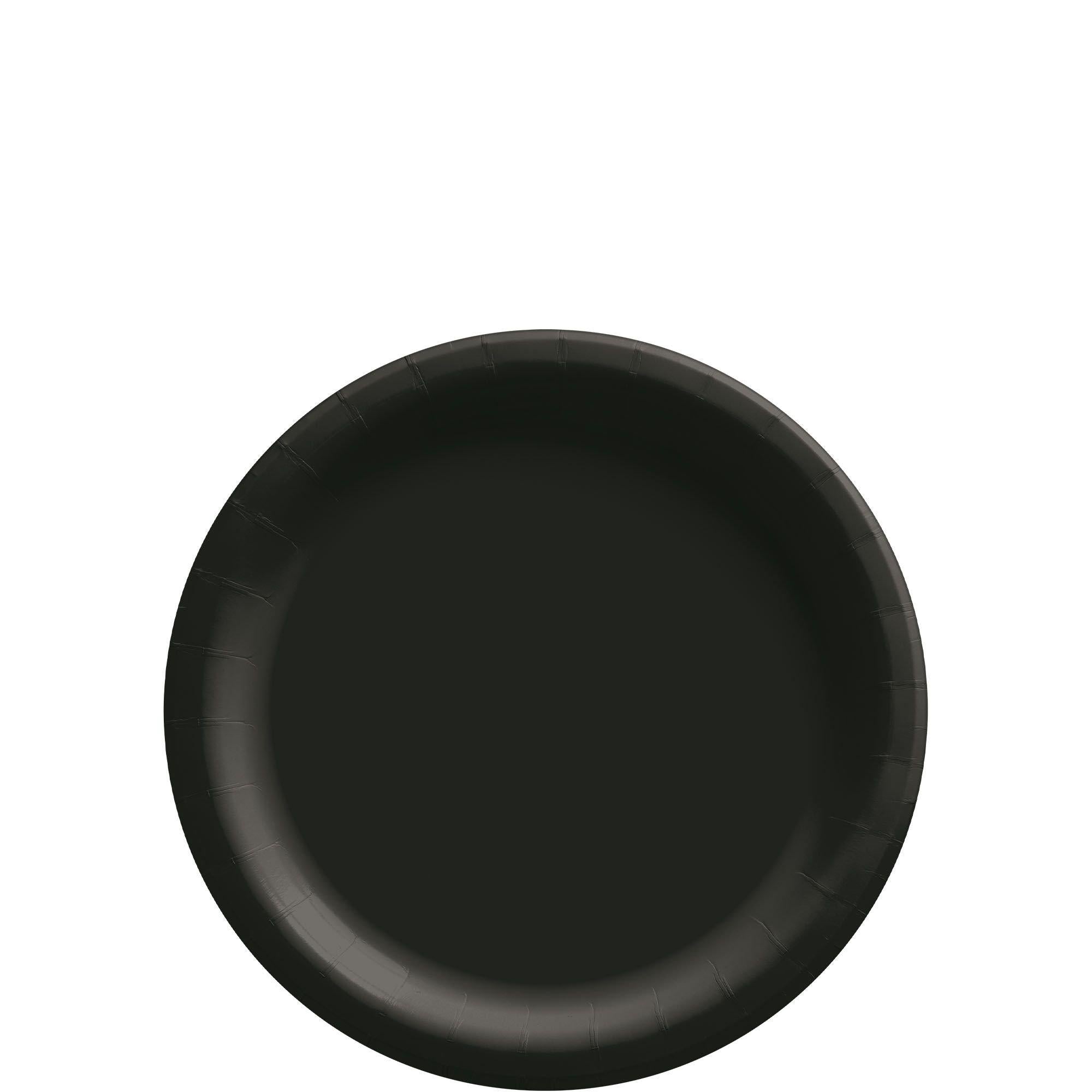 Extra Sturdy Paper Dessert Plates. 6.75in. Assorted Colors. Multiple Counts - Image 2