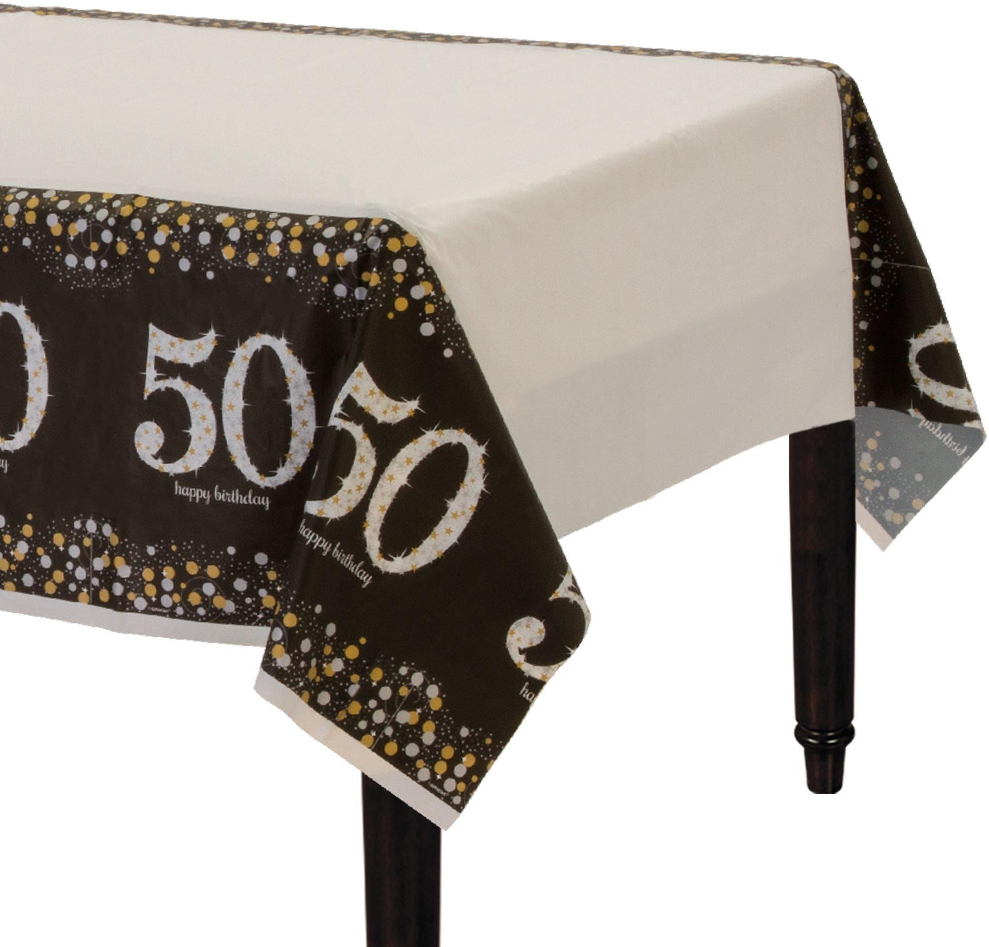 Sparkling Celebration 50th Birthday Party Supplies Kit - Image 6