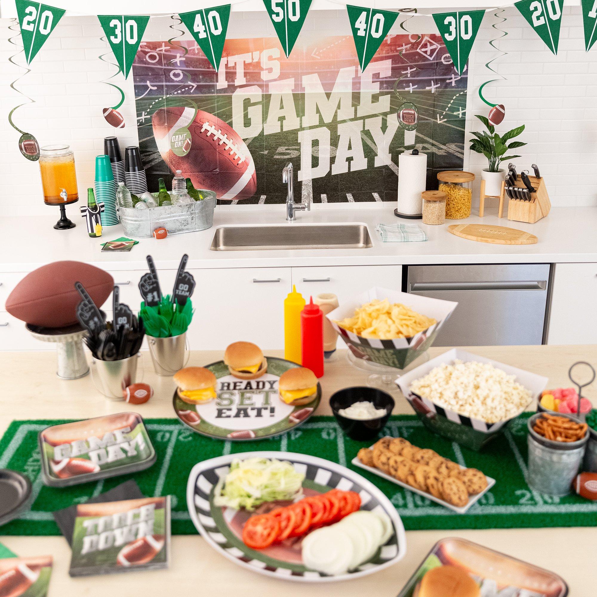 Football Field Felt Pennant Banner. 12ft - Image 4